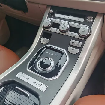 Για Το Land Rover Range Rover Evoque 2012-2019 Αργιλίου Κεντρική Κονσόλα Κλιματισμός Κουμπί Διακοσμητικά Αυτοκόλλητο Αυτοκινήτου Αξεσουάρ