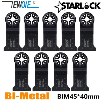 NEWONE Συμβατό για Starlock BIM45X40MM Λεπίδες Πριονιών ταιριάζει Δύναμη Ταλάντωσης Εργαλεία Κοπής Μετάλλων Αφαιρέστε το Χαλί Νύχια περισσότερα