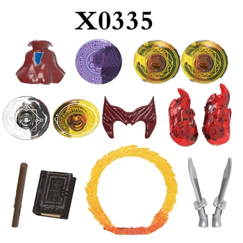 X0335 Αμερική Χαρακτήρες της Ταινίας Παράξενο Μίνι Συναρμολογούνται δομικά στοιχεία Φιγούρες Πλαστικό ABS Εκπαιδευτικά Παιχνίδια Για τα Παιδιά