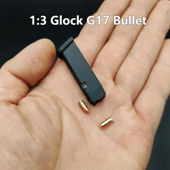 Μικροασφάλειες Μοντέλο 1:3 Glock G17 Σφαιρών Κραμάτων Μίνι Παιχνίδι Όπλο Πρότυπο Αξεσουάρ