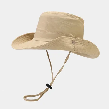 Οι γυναίκες Γρήγορη Ξήρανση Καπέλο Κάδων για άνδρες και για Γυναίκες Υπαίθριο Πεζοπορία ορειβασία Αλιεία Προστασία από τον Ήλιο Καπ Στερεά Παναμά Καπ Καπέλων Ψαράδων