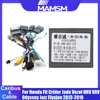 Android Κιβωτίων Canbus HD-RZ-01 Προσαρμοστής για την Τακτοποίηση της Honda Crider Jade Vezel HRV XIV Οδύσσεια Τζαζ Elysion 2013-2018 Wirng Λουρί Καλωδίων