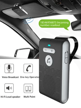 Siparnuo Αυτοκινήτων Ασύρματα με ελεύθερα χέρια Speakerphone Μάνος Λιβρεσ Ομιλητής Bluetooth με ελεύθερα Χέρια Εξάρτηση Αυτοκινήτων Bluetooth Ηχεία Αξεσουάρ