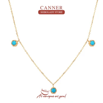 ΚΆΝΕΡ Sapphire Σειρά Κολιέ Για τις Γυναίκες 925 εξαιρετικά Ασημένια Χόνδρου Pendente Μακρά Αλυσίδα Κοσμήματα του Γάμου Πολυτελή Κοσμήματα