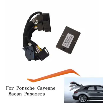 Αυτοκινήτων Αυτόματη Κορμών Κοντά Remote Release Κοντά Ενότητας Για Τη Porsche Cayenne Macan Panamera Πλήκτρο Ελέγχου Ηλεκτρικό Διακόπτη Ουρά Ενότητα