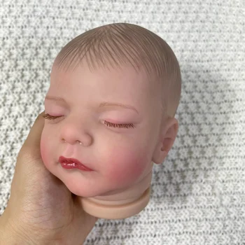 19Inch Ήδη Βαμμένες Ξαναγεννηθεί Κούκλα Κιτ Σαμ Διασκορπισμένος Κούκλα Μέρη 3D Δέρμα Ορατές Φλέβες Με Πανί Σώμα DIY Παιχνιδιών