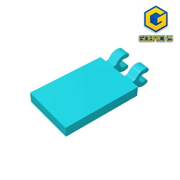 Gobricks GDS-896 Πλακιδίων, Τροποποιημένη 2 x 3 με 2 Κλιπ συμβατές με lego 30350 DIY Εκπαιδευτικά δομικά στοιχεία Τεχνικά