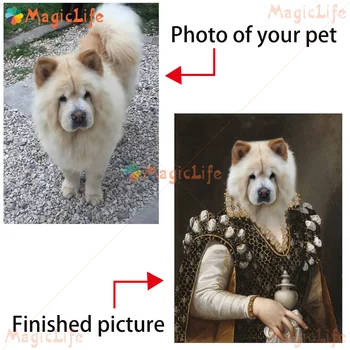 Της Pet Συνήθειας Ζώων Εκλεκτής Ποιότητας Σκυλί Αφίσα Τέχνη Τοίχων Η Ζωγραφική Καμβά Μεσαίωνα Τοίχο Φωτογραφίες Για Το Καθιστικό Διακόσμηση Αφίσες Unframed