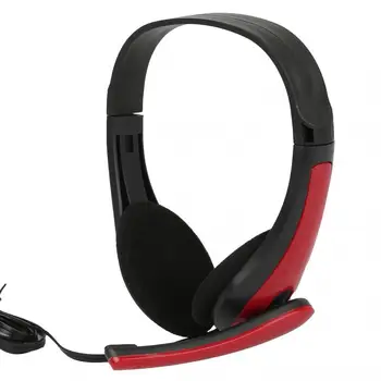 Κεφάλι-mounted Με το Μικρόφωνο Ακουστικά Stereo Stereo Ακουστικό Ενσύρματη Λειτουργία Για τον Υπολογιστή Gamer Gaming Headset