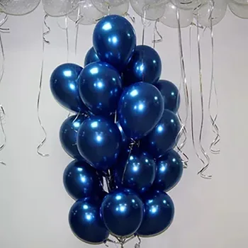 30pcs 5/10/12inch Μελάνι Μπλε Μπαλόνια από Λάτεξ Σκούρο Μπλε Ηλίου Αέρα Μπαλόνι Γενεθλίων, Γαμήλια Διακόσμηση Μπαλόνι Κόμμα Προμήθειες Globos