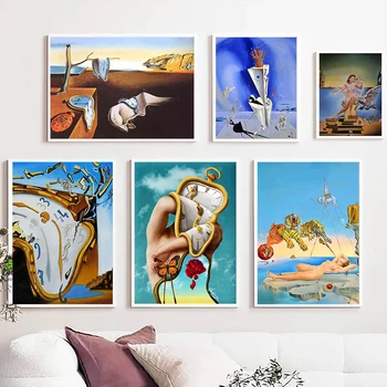 Σουρεαλισμός Διάσημα έργα Τέχνης Από τον Salvador Dali Ζωγραφικής Καμβά Αφισών Και να Εκτυπώσετε την Τέχνη Τοίχων Φωτογραφίες για το Καθιστικό την Εγχώρια Διακόσμηση