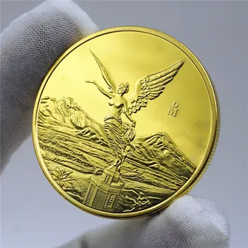 Μεξικό Ελευθερίας 1oz Χρυσό Νόμισμα Αετός, Φίδι Αναμνηστικά Κέρματα Συλλογή Δώρα