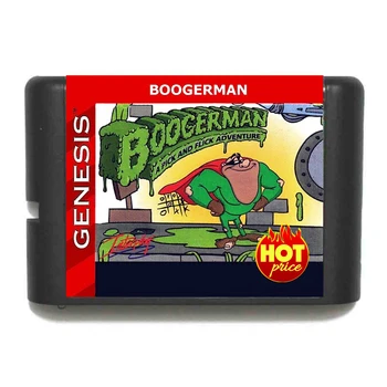 Boogerman 16 Bit MD Παιχνίδι Καρτών Αναπαραγωγή Καλάθι για το Sega Mega Drive Genesis
