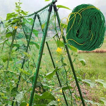 Πέργκολα στον κήπο Φυτό Αναρρίχηση Net για την Καλλιέργεια της Αμπέλου Φυτά, Λαχανικά, Φρούτα, Λουλούδια Υπαίθριο Κήπο Arch Πέργκολα Υποστήριξη Πλέγματος