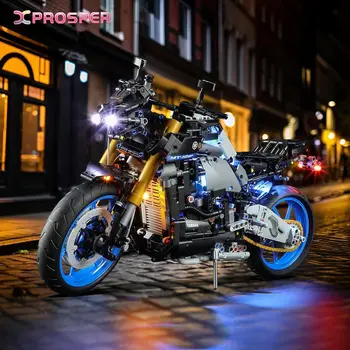 Hprosper Φω'τα των ΟΔΗΓΉΣΕΩΝ Για 42159 Τεχνική Yamaha MT-10 SP Μοτοσικλετών δομικά στοιχεία Φωτισμός DIY Δώρο Παιχνιδιών (Μόνο Συμπεριλαμβανομένων των Λαμπτήρων)