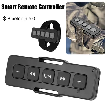 Αδιάβροχο Bluetooth Κουμπιά τιμονιών Αυτοκινήτων Διακόπτης Μοτοσικλετών Τηλεχειρισμού Ήχου MP5 Player Ραδιόφωνο Handsfree τον Υπαίθριο Αθλητισμό