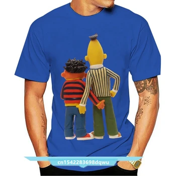Ο Bert Και ο Ernie Sesame Street Αφής Κώλο Μου Αστεία Μαύρο T-Shirt Elmo S-3Xl Harajuku Κορυφές της Μόδας Κλασικό Μπλουζάκι
