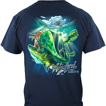 Mahi Mahi Ψάρια Για Ψάρεμα. Σχέδιο μόδας Ψαράς Δώρο T-Shirt το Καλοκαίρι Κοντό Μανίκι Βαμβακιού O-Λαιμό ανδρικά T Shirt Νέο S-3XL