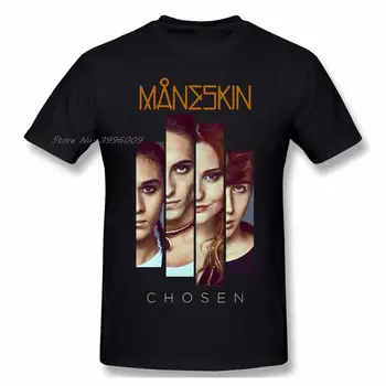 Νέο Σχέδιο Συλλογής Maneskin ιταλική Ροκ Συγκρότημα Από τη Ρώμη, που Αποτελείται Από τον Τραγουδιστή David Damiano, Ba T shirt άνθρωπος T Shirt