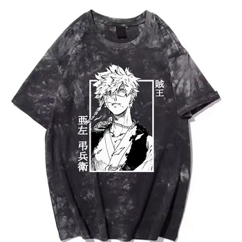 Anime Jigokuraku Κόλαση είναι Παράδεισος Εκτύπωση Αστεία T Shirt Men Ιαπωνικά Anime Δροσερό Γραφικών Σουμερία T-Shirt