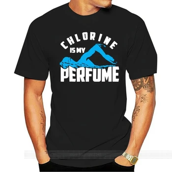 Το χλώριο Είναι το Άρωμα Μου | Χαριτωμένο Pro Κολυμβητές Δώρο T-Shirt το Καλοκαίρι Casual Άνθρωπος T Shirt Καλής Ποιότητας κορυφή τεε
