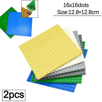 16x16 Τελείες Διπλής Όψης Baseplates Κλασικό Κτίριο Μπλοκ DIY Συνάθροιση Κατασκευή Τετράγωνο Πιάτο με τα Παιχνίδια Τούβλο Συμβατό 91405
