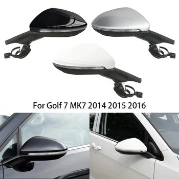 Αυτοκίνητο Ηλεκτρική αναδίπλωση Καθρέφτη Συνέλευση Για το VW Golf 7 MK7 2014-2016 5GG857507A Αυτόματη Ηλεκτρική ρύθμιση Θέρμανσης Καθρέφτη