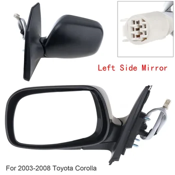Μη-Διπλώνοντας την Αριστερή/Δεξιά Πλευρά του Καθρέφτη Αριστερά/Δεξιά RH Καθρέφτη για Toyota Corolla 2003-2008 CE / LE/ S/ Αθλητισμός/ XR Sedan 4-Πόρτα
