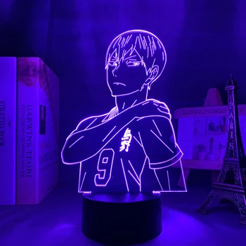 Anime Φως τη Νύχτα Haikyuu Tobio Kageyama για Διακόσμηση Υπνοδωμάτιο Νυκτός Παιδιά Παιδί Δώρο Γενεθλίων Manga 3d Λαμπτήρας Kageyama Haikyu