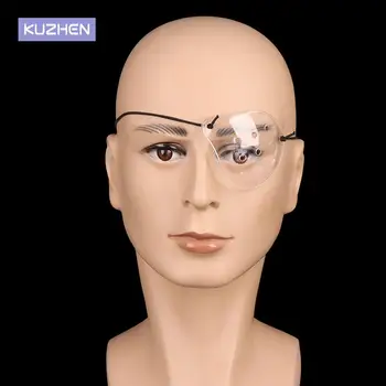 1Pcs Διαφανής Μάσκα Ματιών Ενιαία 9 Τρύπες που Απαιτούνται Μετά την Επέμβαση Καταρράκτη Ματιών Φροντίδα - Προστασία Ματιών Όρους Προστατευτική Μάσκα Ματιών