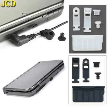 JCD Σιλικόνης Αντι-Σκόνης Συνδέστε το γρύλο Ακουστικών Αποβαθρών Χρέωσης Απόδειξη Σκόνης Προστατευτικό κάλυμμα για Nintend Νέο 3DS XL/LL 3DSXL 3DSLL 2DS Κάλυψη
