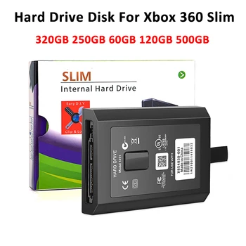 250GB 320GB 60GB 120GB Σκληρό Δίσκο 500GB Δίσκος Για το Xbox 360 Slim Κονσόλα Παιχνιδιών Εσωτερικό HDD σκληρό δίσκο Για το Microsoft XBOX360 Slim