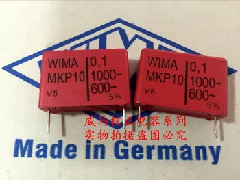 Το 2020 καυτή πώληση 10pcs/20pcs Γερμανία WIMA MKP10 1000V 0.1 UF 1000V 104 100N P: 22.5 mm Audio πυκνωτή δωρεάν αποστολή