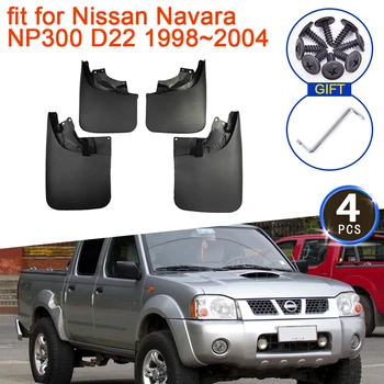 Φτερά για τη Nissan NP300 Navara PickUp D22 1998~2004 1997 2005 2003 2002 Λάσπη Ρόδες Μπροστά Προφυλακτήρα ο λασπωτήρας Εξαρτήματα Αυτοκινήτων 2000