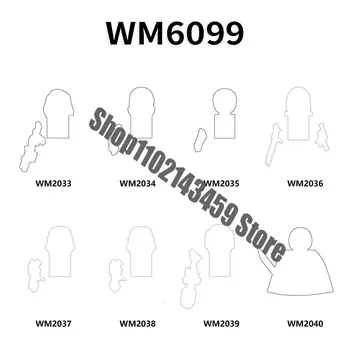 WM μπλοκ WM6099 Χώρο Στρατιώτη ήρωες anime τούβλα 510st μίνι δράσης φιγούρες παιχνιδιών δομικά στοιχεία παιδί Συνέλευση παιχνίδια δώρο γενεθλίων