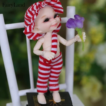 Δωρεάν αποστολή Realpuki soso BJD Κούκλες 1/13 Μακριά Αυτιά Χαμόγελο Διασκέδαση Μοναδικό Ιδιόμορφη Υψηλής Ποιότητας Παιχνίδι Για τα Κορίτσια Καλύτερα Δώρα FL Fairyland