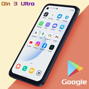 Καθολική Έκδοση Qin 3 Ultra Προσθέσετε το Google MTK G99 5.02 Ίντσας 8GB 256GB Wifi Bluetooth 5.2 Ξεκλειδώματος δακτυλικών Αποτυπωμάτων οθόνη Αφής Έξυπνο Τηλέφωνο