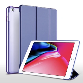 Για το iPad 5η 6η 9.7 Περίπτωση Αέρα iPad 1 Air 2 9.7 Pro 9.7 Έξυπνες PU Κάλυψη για το Ipad Μίνι 1 2 3 7.9 4 5 μίνι 6 8.3 Περιπτώσεις Στάσεων Funda
