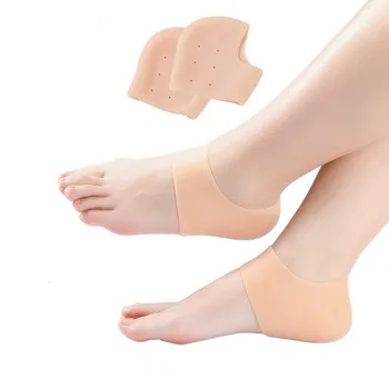 1 Ζευγάρι Σιλικόνης Ενυδατικό Gel Κάλτσες Πόδι Φροντίδα Του Δέρματος Protector Anti-Slip Της Συντήρησης Έσπασε Το Πόδι Του Την Ανακούφιση Του Πόνου Εργαλείο