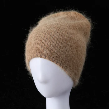 Το 2021 η νέα γούνα Κουνελιών μόδας για το Φθινόπωρο και τον χειμώνα οι Γυναίκες Νέα Άφιξη Δημοφιλή Κυρίες Beanie Καπ Υψηλή-Ποιότητα Μοντέρνα Πλεκτά Καπέλα