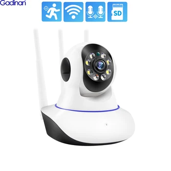 Gadinan 1080P Wifi PTZ IP Κάμερα Ασύρματη Ανθρώπινη Αυτόματη Ακολουθώντας κάμερα Χρώματος Νυχτερινής Όρασης Καμερών CCTV οργάνων Ελέγχου Μωρών