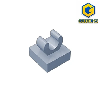 10PCS Gobricks GDS-818 Κεραμίδι Ειδική 1x1 με το Συνδετήρα με Στρογγυλεμένες Άκρες συμβατές με lego 15712 2555 DIY Κτίριο