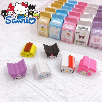 36pcs Sanrio Γόμα Κινούμενων σχεδίων Hello Kitty Μελωδία Kuromi Cinnamoroll Γόμες Παιδιών Σχολικά Χαρτικά Κατάστημα Χονδρικής