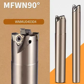 MFWN C15 C16 C19 C20 C24 C25 2T 3T 4T double-sided 90 βαθμού γρήγορη τροφοδοσίας φρέζα CNC εργαλείων, κάτοχος κοπτών WNMU040304 εργαλείο