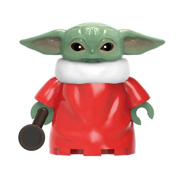 Τα Χριστούγεννα Ο Obi-Wan Yoda Boba Fett Δομικά Στοιχεία Χαν Σόλο Τούβλο Αριθμών Δράσης Παιχνιδιών Παιδιών