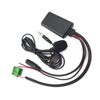 Bluetooth 5.0 AUX Καλώδιο Προσαρμογέα Ασύρματου Car Radio Music Ακουστικό Στερεοφωνικό Δέκτη Με Μικρόφωνο Handsfree Για AUDI A3 Q3 10-15