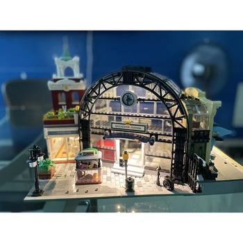 Το Σημείο Συνάντησης MOC 89154 Ιδέες Buliding Τούβλα Μορφωματικό Σπίτι Μεσαιωνική Αρχιτεκτονική Πρότυπο Μπλοκ Παιχνίδια Δώρα Για τα Παιδιά