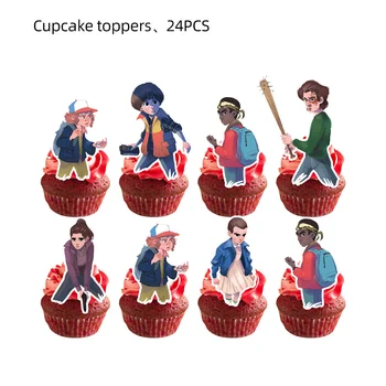 Πάρτι Γενεθλίων Προμήθειες Για Ξένη Ταινία Τα Πράγματα IncludesTableware - Banner - Cupcake Toppers - Μπαλόνια - Βραχιόλια