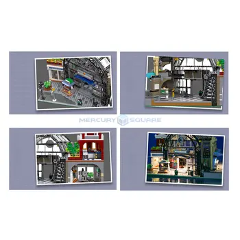 Το Σημείο Συνάντησης MOC 89154 Ιδέες Buliding Τούβλα Μορφωματικό Σπίτι Μεσαιωνική Αρχιτεκτονική Πρότυπο Μπλοκ Παιχνίδια Δώρα Για τα Παιδιά