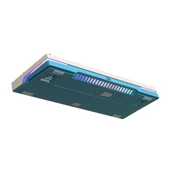 ZA68/ZA68Pro 68 Κλειδί Μίνι RGB Backlight Προαιρετικό Τρεις Mode/Ενσύρματο Μηχανικό Πληκτρολόγιο Για τον υπολογιστή Γραφείου Notebook,Γραμμική Ροζ Διακόπτη